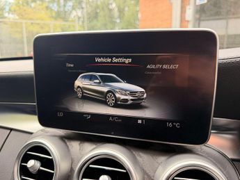 MERCEDES-BENZ C CLASS 2.0 C200 AMG Line (Premium) Estate 5dr Petrol 7G-Tronic+ Euro 6 