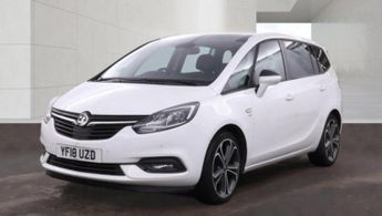Vauxhall Zafira Tourer 1.6 CDTi ecoTEC SRi Nav Diesel White 5dr 7 SEATER+SATNAV+PANROOF