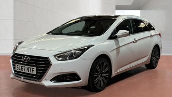 Hyundai I40 1.7 I40 TR PREM 1.7 141PS BD MY17 Diesel White Estate 5dr SATNAV