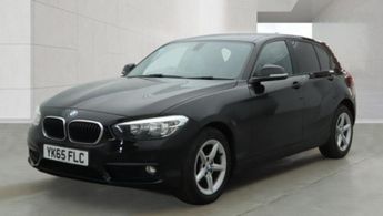 BMW 1 Series 1.5 118i SE 5-Door Black 5dr SATNAV+LOWTAX+6 STAMPS