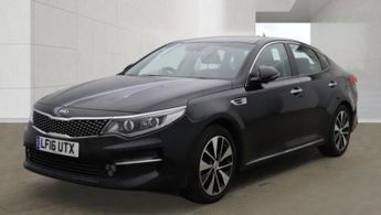 Kia Optima 1.7 CRDi 3 Diesel Black 4dr LOW TAX+SATNAV+8 STAMPS