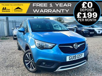 Vauxhall Crossland X 1.2 Turbo GPF Elite Nav SUV 5dr Petrol Auto Euro 6