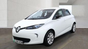 RENAULT ZOE Dynamique Nav Electric Automatic White 5dr BATTERY OWNED+SATNAV