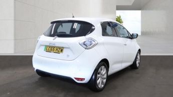 RENAULT ZOE Dynamique Nav Electric Automatic White 5dr BATTERY OWNED+SATNAV