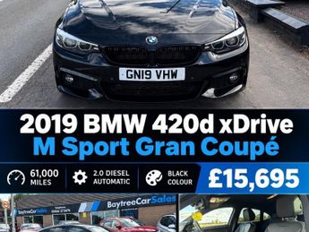 BMW 4 Series 2.0 420d xDrive M Sport Gran Coupe Auto