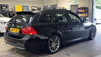 BMW 3 SERIES 2.0 320d Sport Plus Edition Diesel Automatic Estate Black 5dr RA