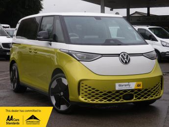 VOLKSWAGEN ID. BUZZ Pro 77kWh 1ST Edition Candy White / Lime Yellow Metallic