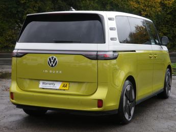 VOLKSWAGEN ID. BUZZ Pro 77kWh 1ST Edition Candy White / Lime Yellow Metallic