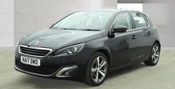 Peugeot 308 1.2 PureTech Allure Black 5dr SATNAV+7 STAMPS