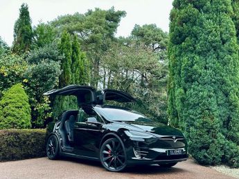 Tesla Model X Long Range Plus, Full Self Driving Upgrade, Premium Black Interi