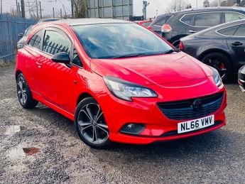 Vauxhall Corsa 1.4i Turbo Red Edition ULEZ FREE FSH 1.4