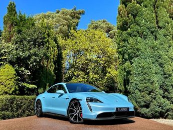Porsche Taycan 4S, Performance Battery Plus, Frozen Blue Metallic, 4+1, Adaptiv