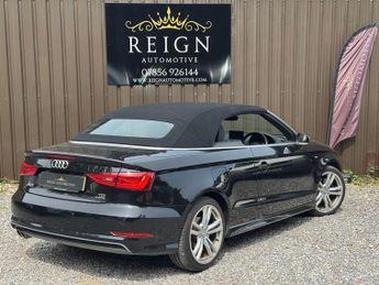 Audi A3 Cabriolet 2.0 TDI S line S Tronic quattro Euro 6 (s/s) 2dr 2