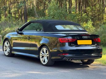 Audi A3 Cabriolet 2.0 TDI S line Convertible 2dr Diesel S Tronic quattro Euro 6 (s