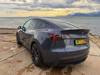 Tesla Model Y Performance, Full Self Driving Upgrade, Premium White Interior, 