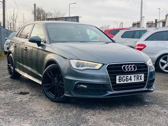 Audi A3 1.4 TFSI S-LINE COD 1 LADY OWNER FROM NEW FSH ULEZ FREE ?20 TAX 