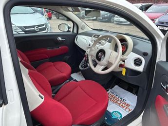 Fiat 500 1.2 Lounge Hatchback 3dr Petrol Dualogic Euro 4 (69 bhp) 1.2