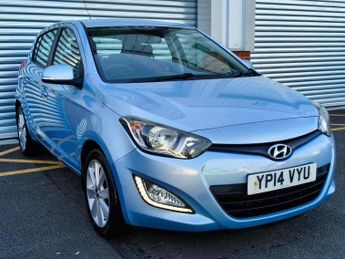 Hyundai I20 Style / Petrol / 6 speed Manual / 5 door / Hatchback / Blue 1.4
