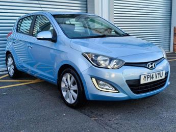 Hyundai I20 Style / Petrol / 6 speed Manual / 5 door / Hatchback / Blue 1.4