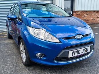 Ford Fiesta Zetec / 1.2 Petrol / Manual / ulez / 5 door / Hatchback / Blue  