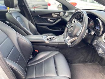 Mercedes-benz C Class 2.1 C220d AMG LINE (premium Plus) Estate AUTOMATIC FSH 2.1