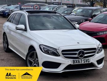 Mercedes C Class 2.1 C220d AMG Line Estate 5dr Diesel 9G-Tronic+ Euro 6 (s/s) (17