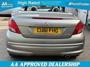 Peugeot 207 CC 1.6 VTi GT Tiptronic Euro 5 2dr 1.6