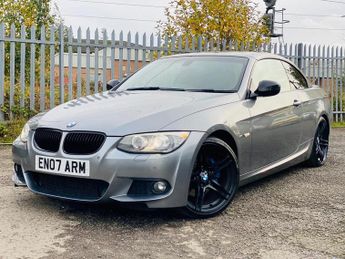 Bmw 3 Series 3.0 330d M Sport Convertible Hard Top AUTOMATIC RED LEATHER. 3