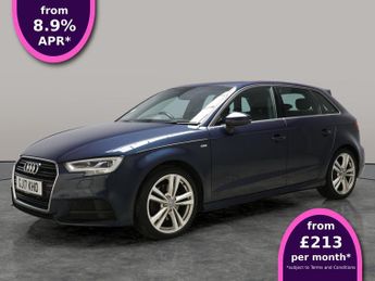 Audi A3 2.0 TFSI S line Sportback S Tronic (190 ps) - PADDLE SHIFT - DRI