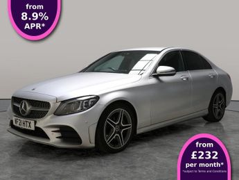 Mercedes C Class 2.0 C300d AMG Line Edition G-Tronic+ (245 ps) - NAV - BLUETOOTH