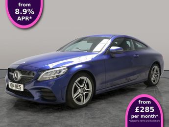 Mercedes C Class 1.5 C200 MHEV AMG Line Coupe G-Tronic+ (198 ps) - NAV - DRIVING 