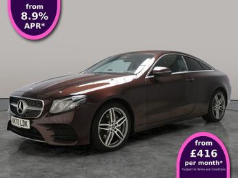 Mercedes E Class 2.0 E220d AMG Line (Premium) Coupe G-Tronic+ (194 ps) - HEATED L