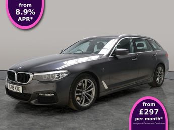 BMW 520 2.0 520d M Sport Touring (190 ps) - LANE DEPARTURE  - DAB - BLUE
