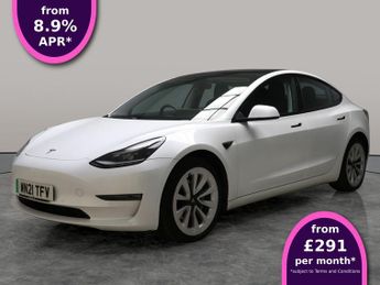 Tesla Model 3 (Dual Motor) Long Range 4WDE (346 ps) - KEYLESS ENTRY - AUTO PAR