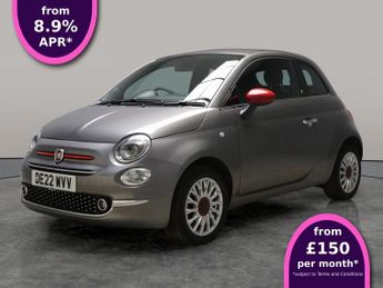 Fiat 500 1.0 MHEV RED Convertible (70 bhp) - AUTO HEADLIGHTS - DAB - USB 