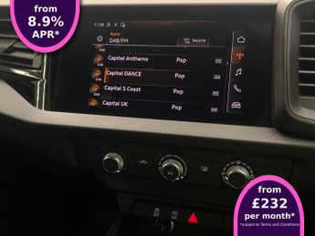 Audi A1 1.0 TFSI 25 Technik Sportback (95 ps) - AIR CON - DAB - USB AUDI