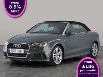 Audi A3 2.0 TDI S line Convertible (150 ps) - SPORTS SEATS - WIFI - DAB