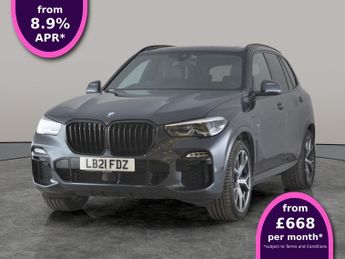 BMW X5 3.0 45e 24kWh M Sport Plug-in xDrive (394 ps) - LEATHER - 21IN A