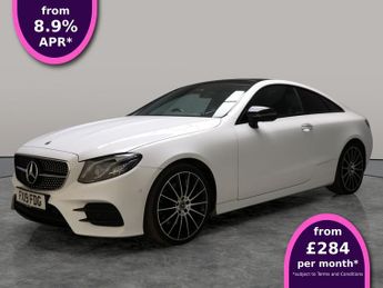 Mercedes E Class 2.0 E220d AMG Line Coupe G-Tronic+ (194 ps) - HEATED LEATHER