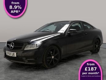 Mercedes C Class 1.6 C180 AMG Sport Edition Coupe G-Tronic+ (156 ps) - HEATED LEA