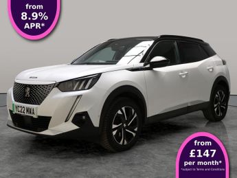 Peugeot 2008 50kWh GT (7kW Charger) (136 ps) - BLIND SPOT ASSIST - BLUETOOTH