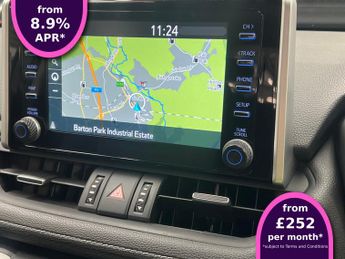 Toyota RAV4 2.5 VVT-h GPF Design CVT (218 ps) - REVERSE CAM - NAV - LANE DEP