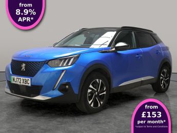 Peugeot 2008 50kWh GT (7kW Charger) (136 ps) - NAV - HEATED SEATS - BLUETOOTH