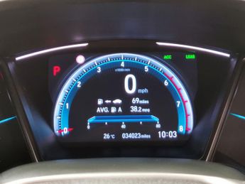 Honda Civic 1.0 VTEC Turbo SR CVT (126 ps) - LANE DEPARTURE  - BLUETOOTH - P