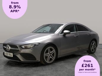 Mercedes CLA 1.3 CLA200 AMG Line Coupe 7G-DCT (163 ps) - HEATED LEATHER - BLU