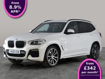 BMW X3 2.0 20d M Sport xDrive (190 ps) - KEYLESS START - AUTO HEADLIGHT