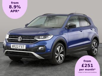 Volkswagen T-Cross 1.0 TSI Black Edition DSG (110 ps) - AIR CON - DAB - PRIVACY GLA