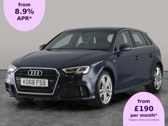 Audi A3 1.5 TFSI CoD 35 S line Sportback (150 ps) - NAV - DAB - BLUETOOT