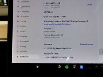 Tesla Model 3 (Dual Motor) Long Range 4WDE (346 ps) - REVERSE CAM - NAV - LEAT