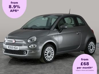 Fiat 500 1.2 Lounge (69 bhp) - PARK SENSORS - DAB - USB AUDIO